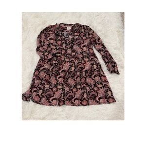 Knox Rose Paisley Print Mini Dress - Size Large (EUC)